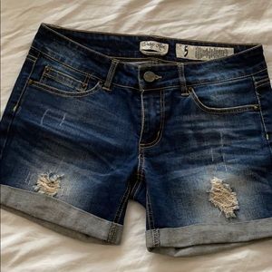 Indigo rein Bermuda short